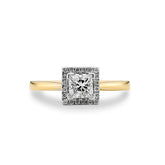 Princess Cut Diamond Engagement Ring - Dracakis Jewellers